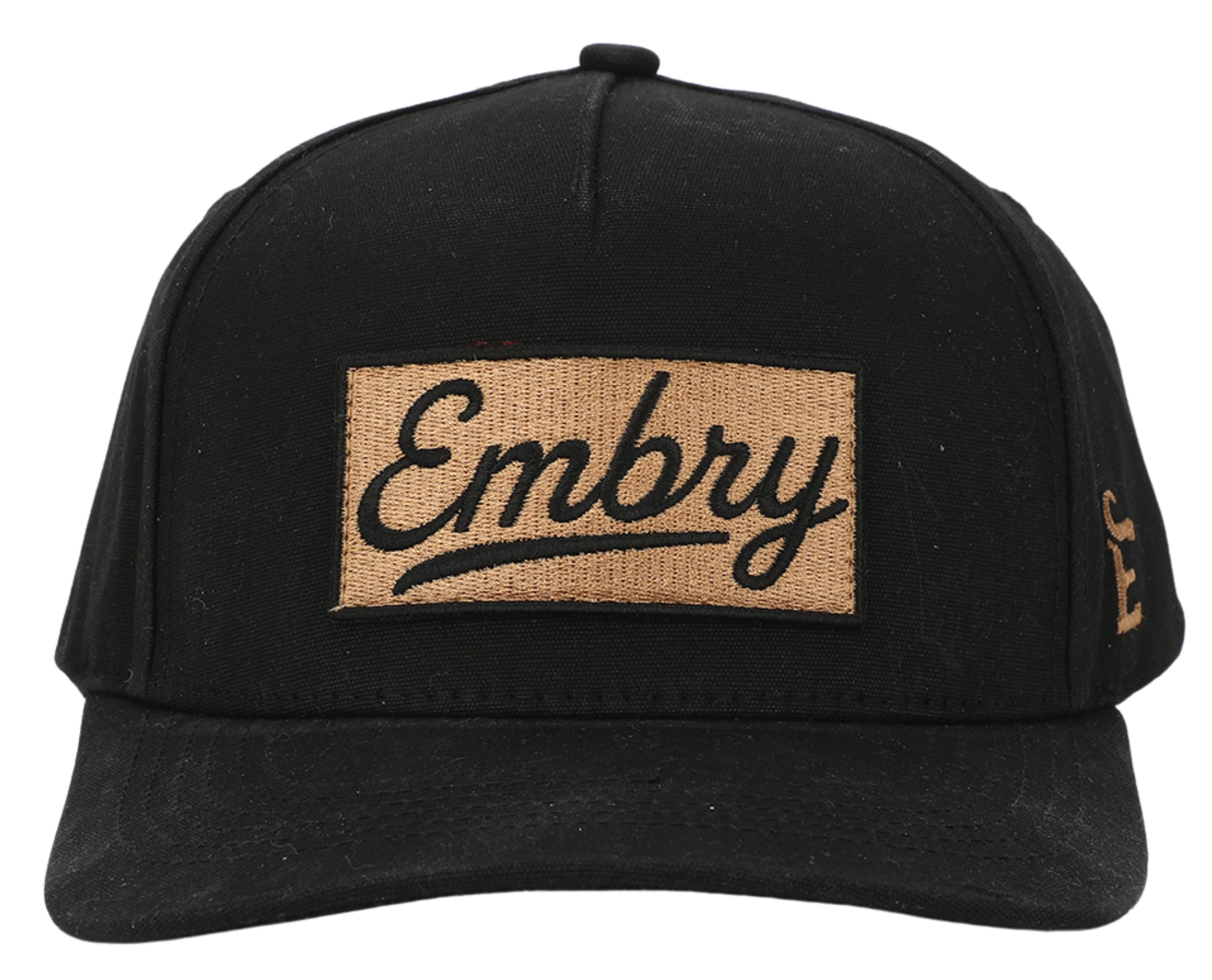 Black Waxed Canvas - Logo Patch - Image 2