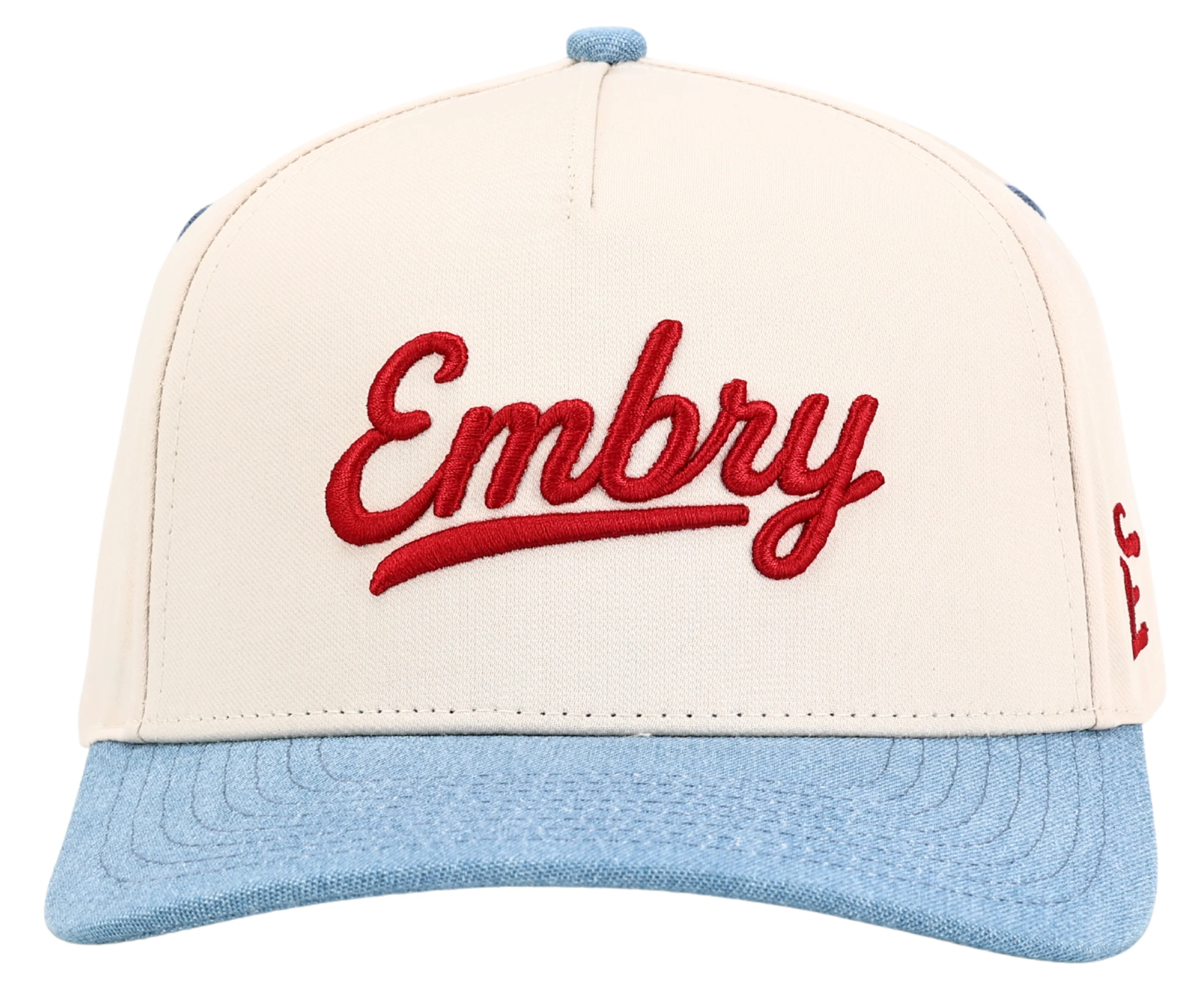 Cream/Denim - 3D Logo - Image 2