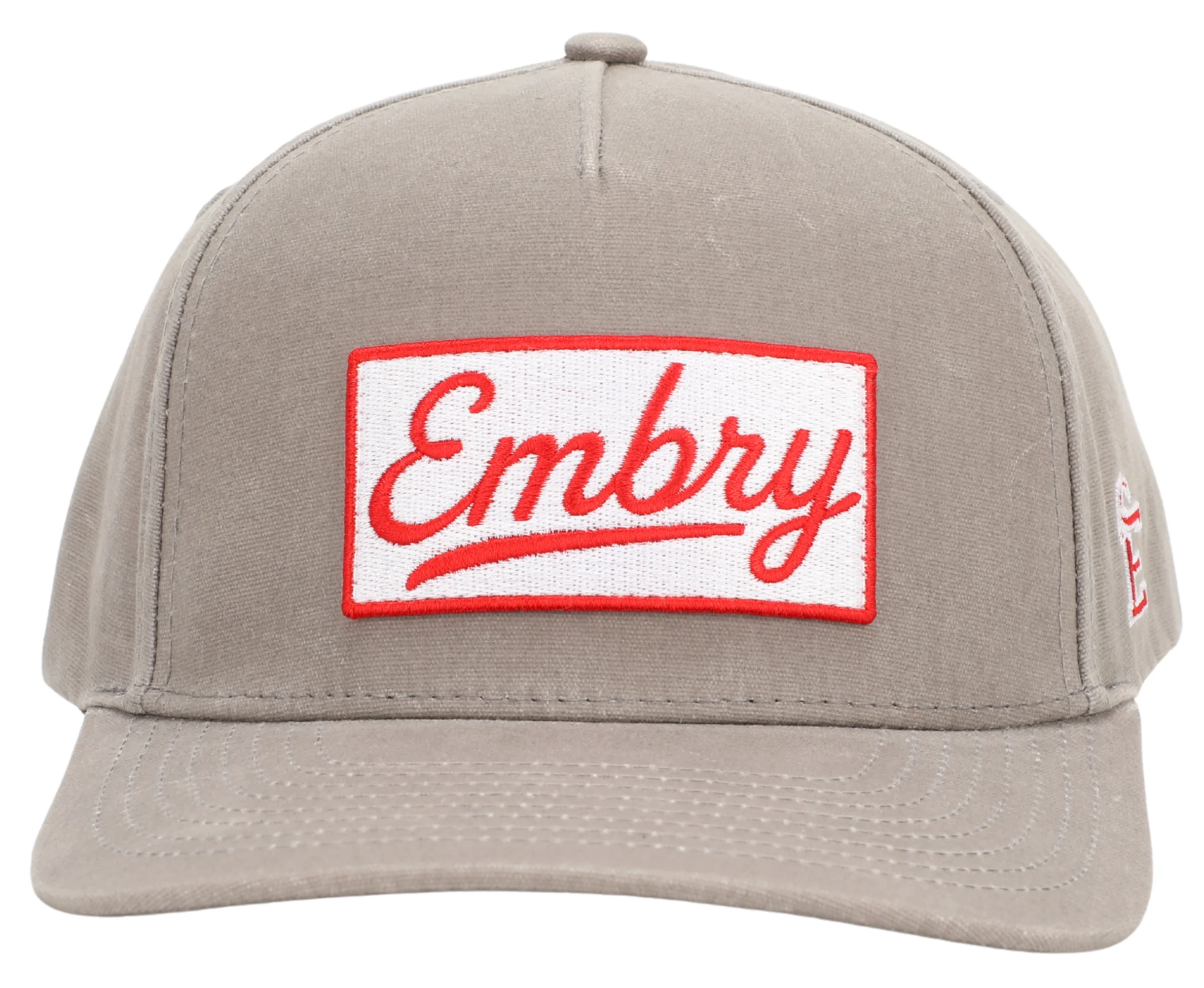 Gray Waxed Canvas - Logo Patch - Image 2