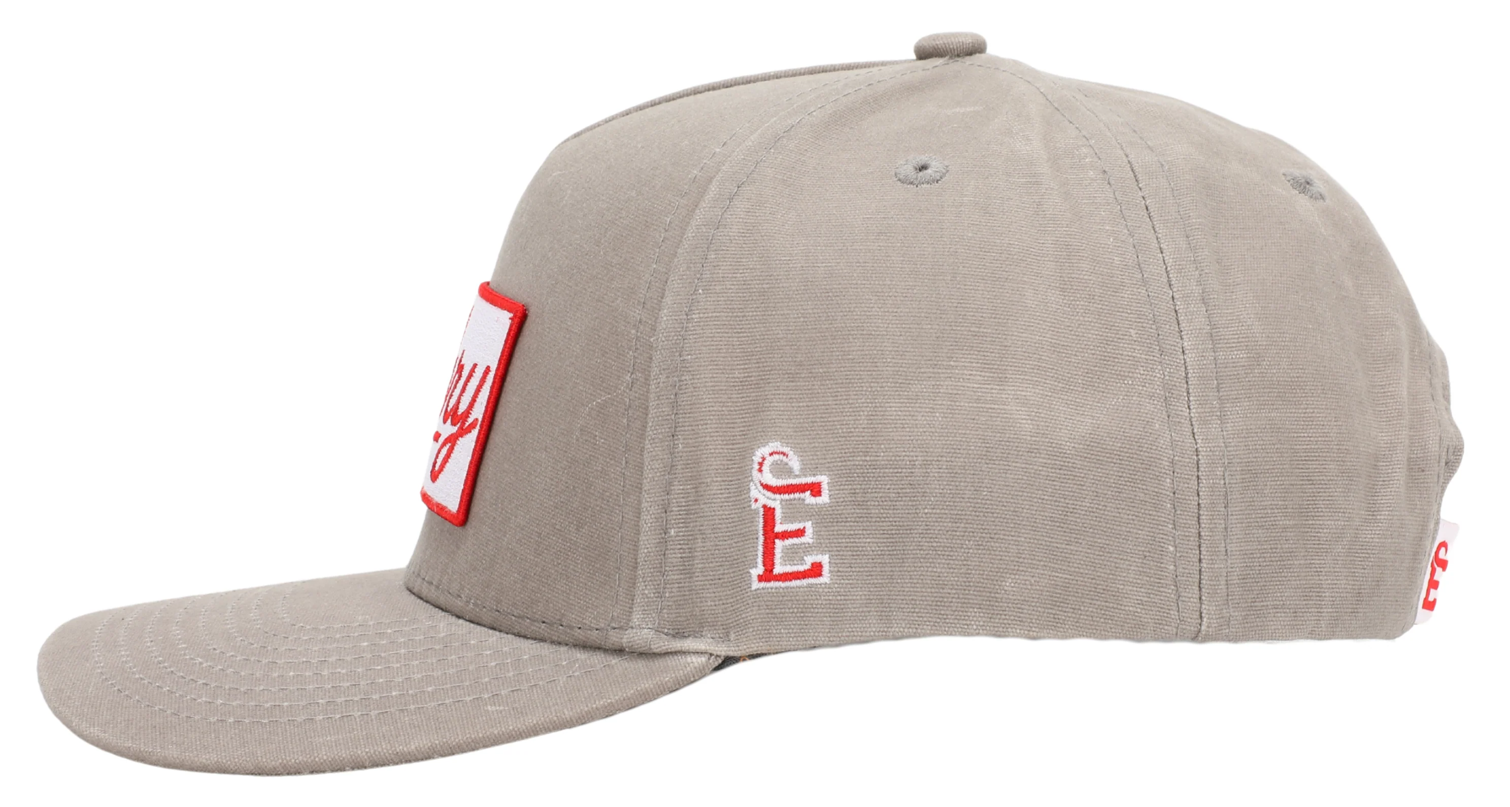 Gray Waxed Canvas - Logo Patch - Image 3