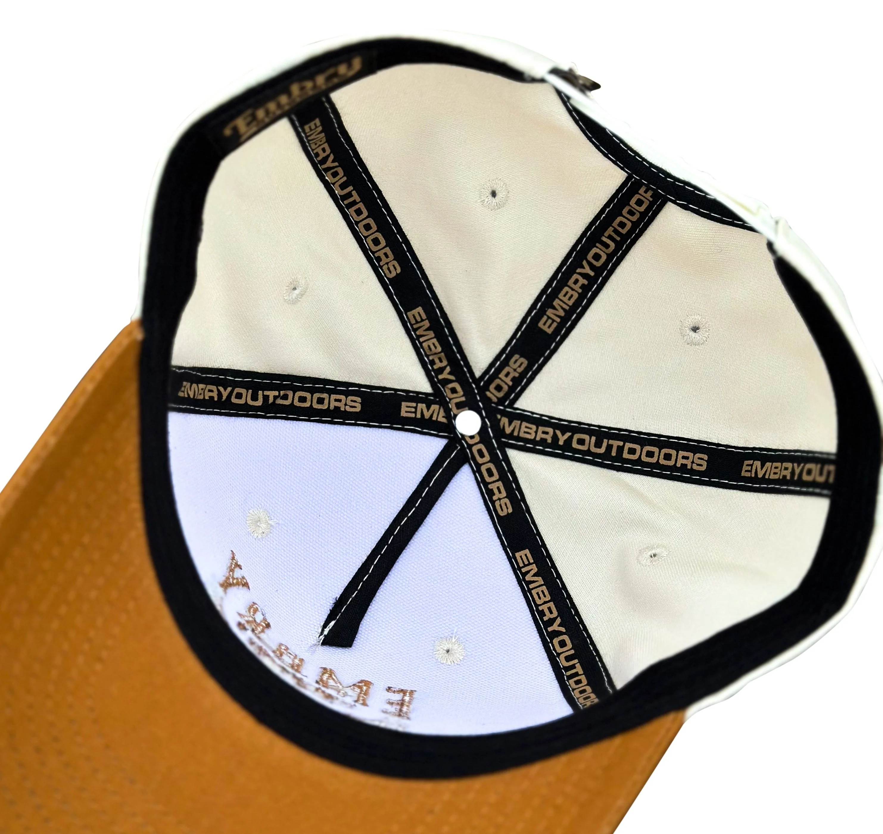 Cream/Amber Flyway Trucker - Image 5