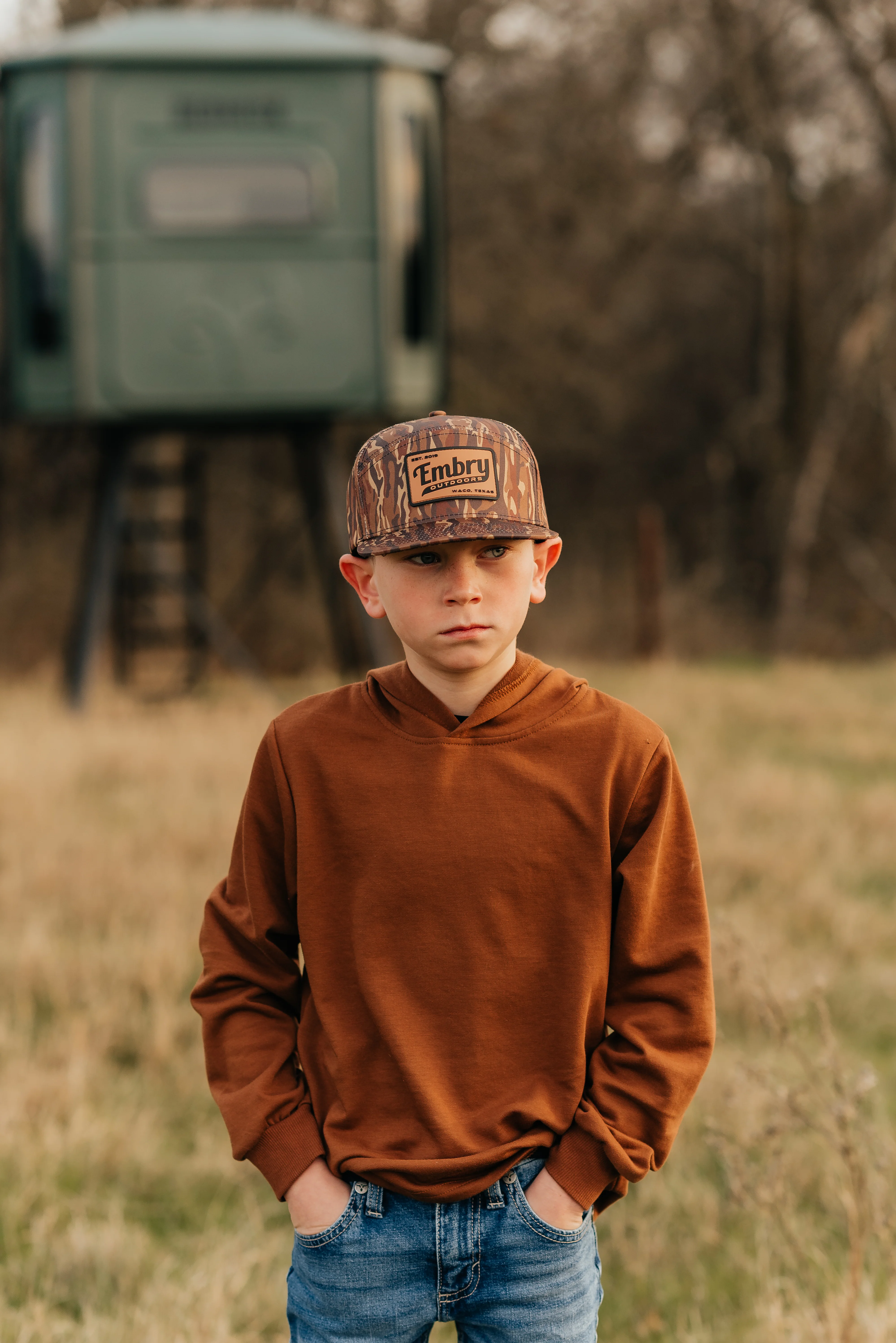 Youth Brown Ranch 6 Panel - Image 4
